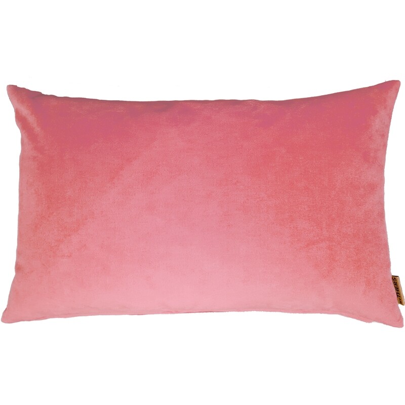 Bubblegum velour pude - Aflang