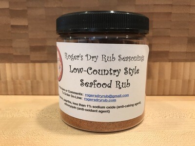 Low-Country Style Seafood Rub ~ South Carolina Low-Country Region