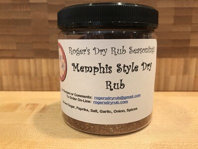 Memphis Style Dry Rub ~ Memphis Tennesee BBQ Region