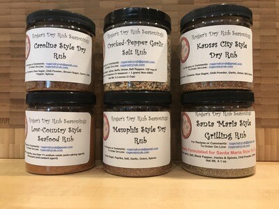 Regional Flavors Dry Rub Collection - FREE Shipping!