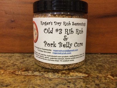 Old #3 Rib Rub & Pork Belly Cure