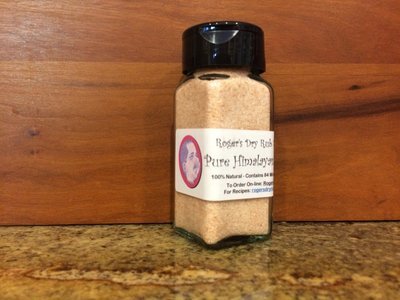 Pure Himalayan Pink Salt, Pre-Ground in a Flip-top Shaker