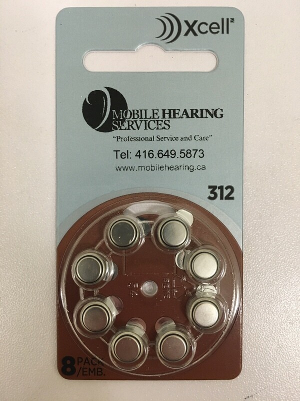 Xcell 312 Batteries