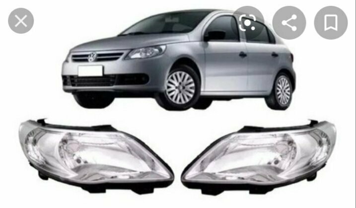 Optica derecha VW Gol Trend 2008/2012