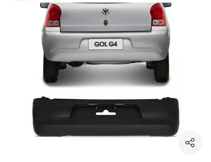 Paragolpe trasero VW Gol 2010/2014