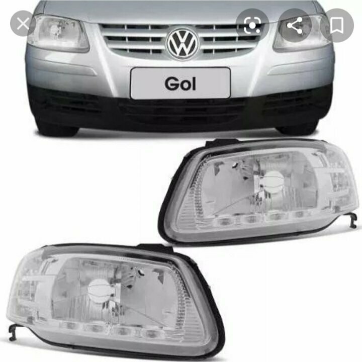 Optica izquierda para VW Gol desde el 2010 al 2014