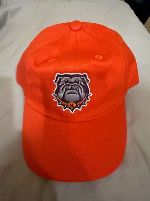 Orange Bulldog Hat