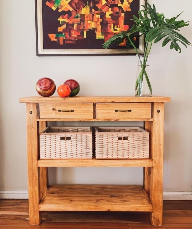 Mesa De Arrime Rustica