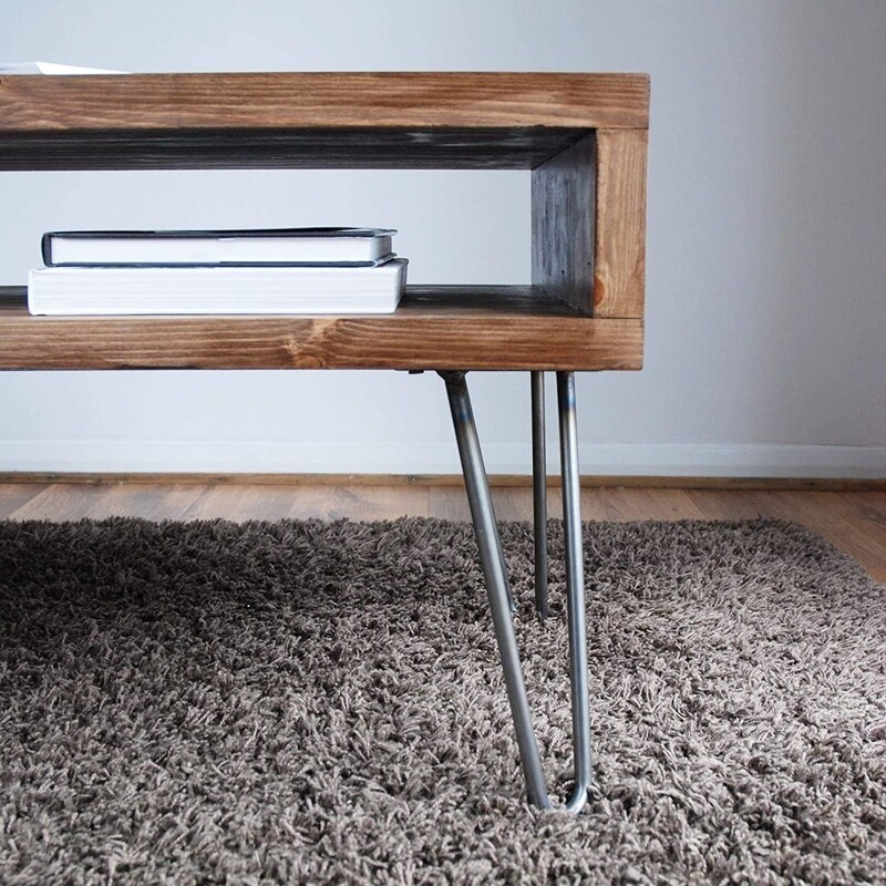 Mesa Ratona Con Patas De Hierro