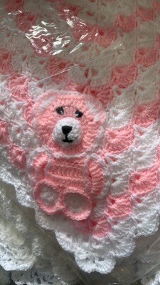 Pink Blanket ( Bear logo )