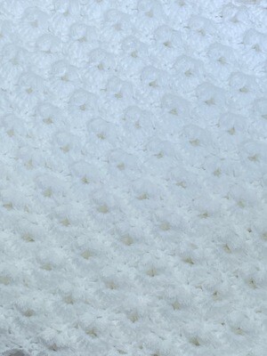Blanket White Pattern 5