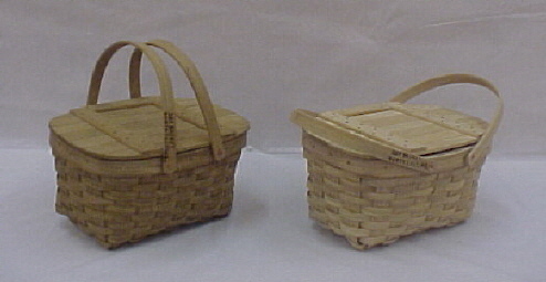 Small Market - 12x8x6.5, Drop Handles with Lid