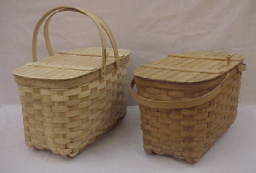Lidded Picnic - 18.75x11x11.75, Drop Handles with Lid