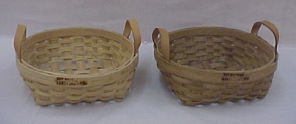 Round Pie - 13x4.5, Leather Handles