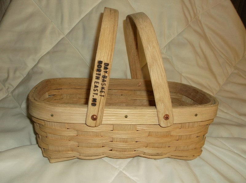 Apple Basket - 13x8.5x5, Drop Handle