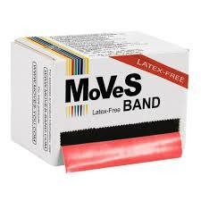 MVS Band 45.5m Röd medium LATEXFRI