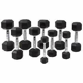 Hantelset Hex 1-10 kg,  par