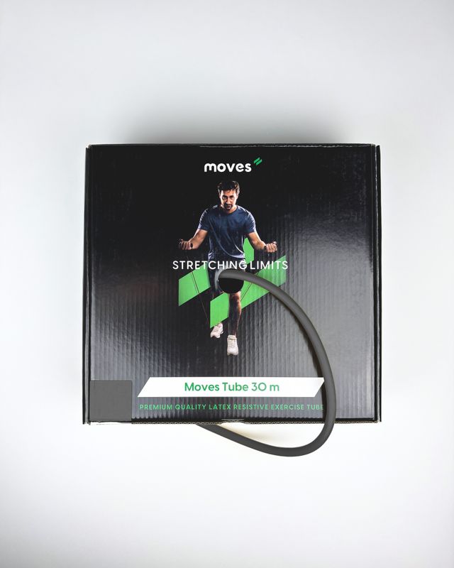 MVS Tubing 30.5m Svart xx-hård