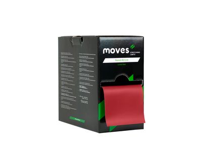 MVS Band 45.5m Röd medium LATEXFRI