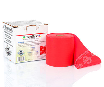 Thera Band Latexfritt 22m Röd
