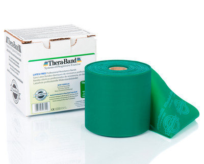 Thera Band Latexfritt 22m grön