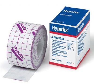 Hypafix , självhäftande underlagstejp