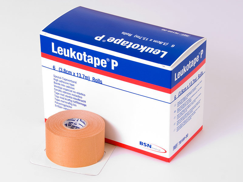 Leukotape P, Sporttejp 3,75cmx13,7m, förpackning med 6 st