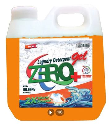 ZERO+ Laundry Detergent GEL for Automatic Machines