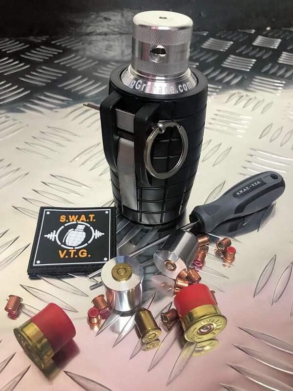 S.W.A.T. - V.T.G. BLANK FIRING GRENADE - "NOIR" (BLACK)