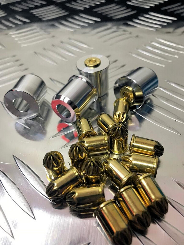V.T.G. 9mm Adapter For Centre Fire Blank Shells