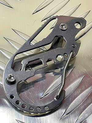 Carabiner Full Metal Molle Custom Clip