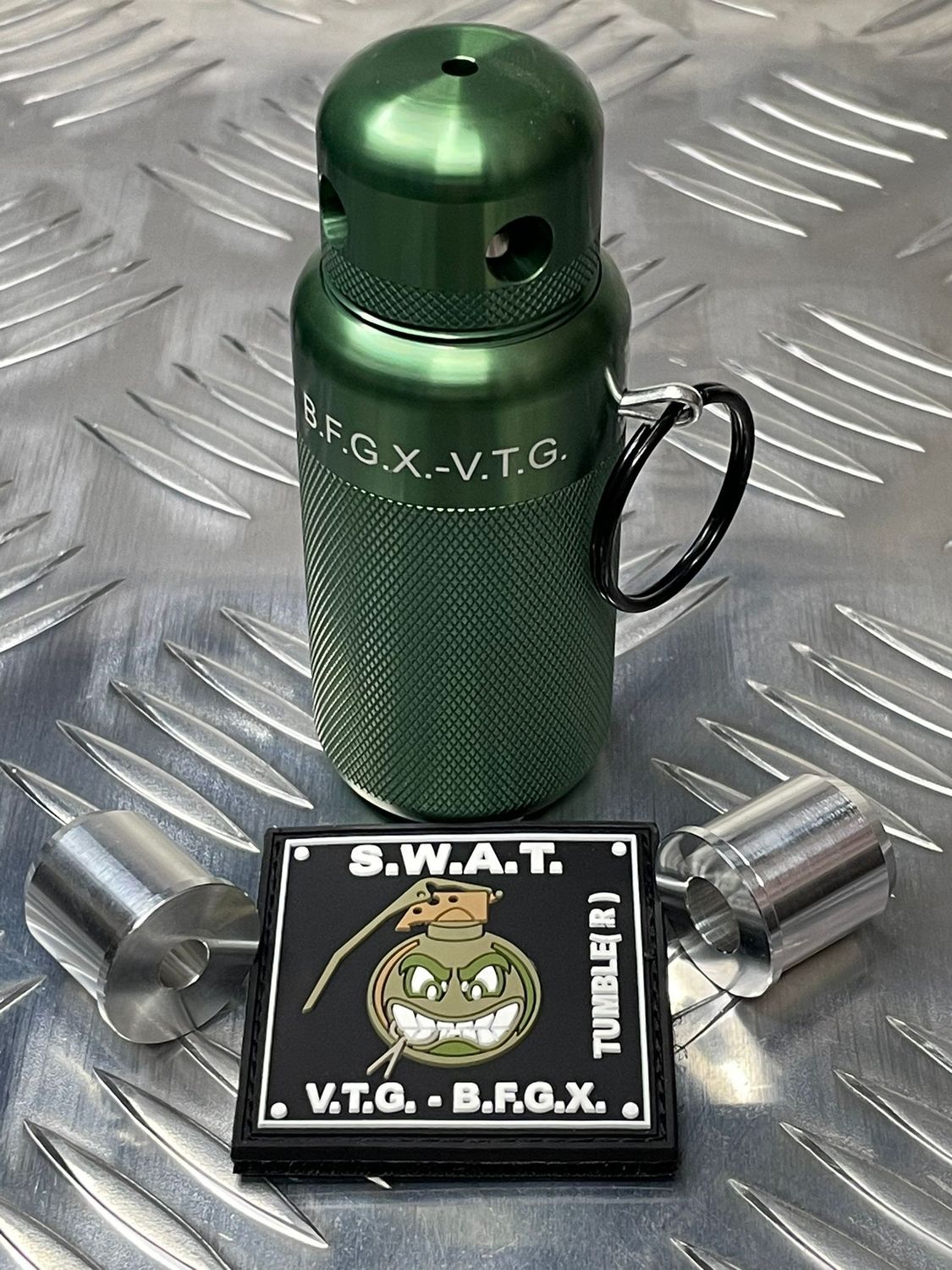 V.T.G. - B.F.G.X. BLANK FIRING IMPACT GRENADE EMERALD MULTI SHELL