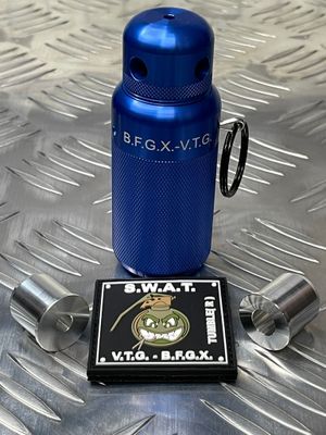 V.T.G. - B.F.G.X. BLANK FIRING IMPACT GRENADE SAPPHIRE MULTI SHELL