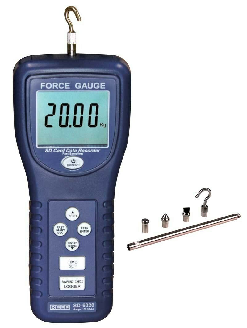Data Logging Force Gauge, 44 lbs (20 kg) Model SD-6020