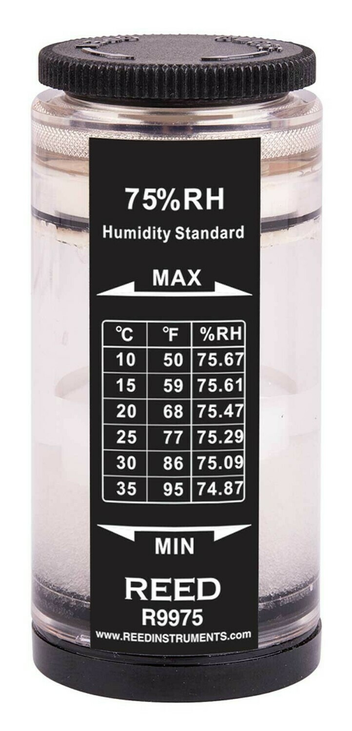 Humidity Calibration Standard, 75% Model R9975