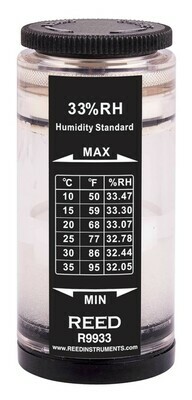 Humidity Calibration Standard, 33% Model R9933