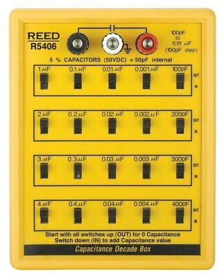 Capacitance Decade Box Model R5406