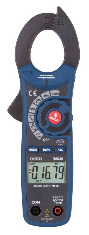 500A True RMS AC/DC Clamp Meter with NCV Model R5030