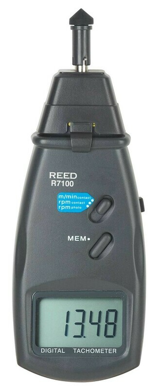 Combination Contact / Laser Photo Tachometer Model R7100