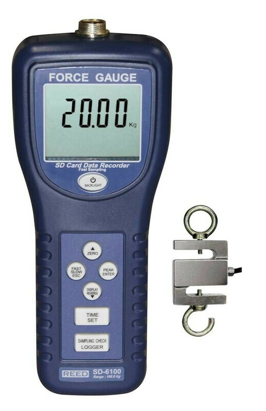 Data Logging Force Gauge, 220 lbs (100 kg) Model SD-6100