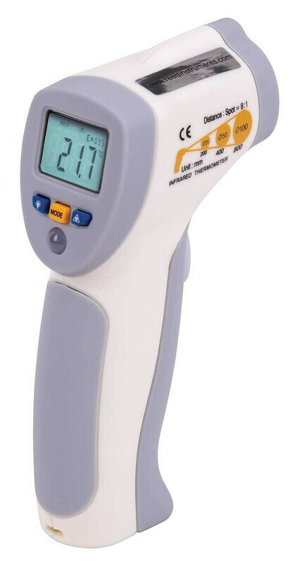 Food Service Infrared Thermometer, 8:1, 392F (200C) Model FS-200