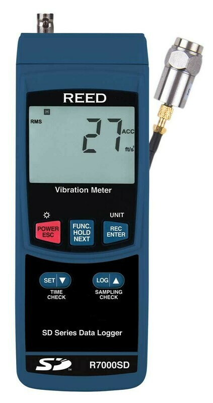 Data Logging Vibration Meter Model R7000SD