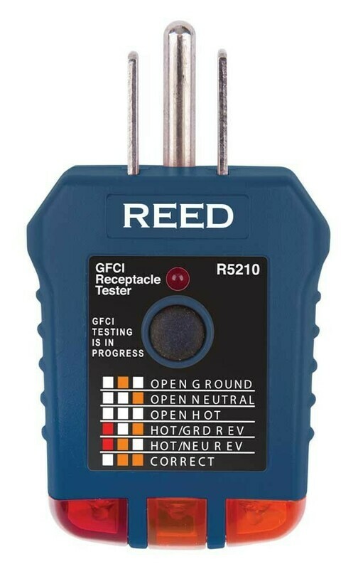 Receptacle Tester with GFCI Model R5210