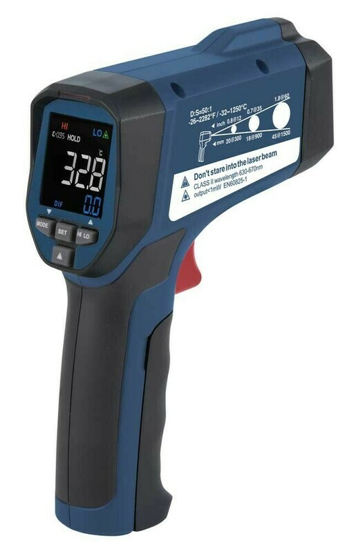Infrared Thermometer 50:1, 228F (1250C) Model R2330