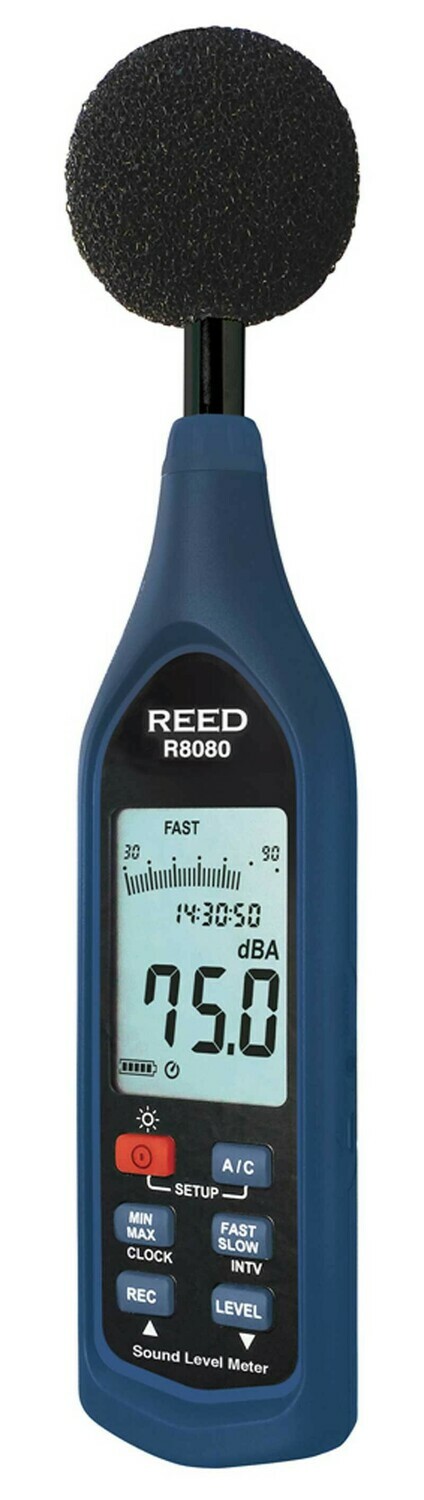 Data Logging Sound Level Meter with Bargraph Model R8080