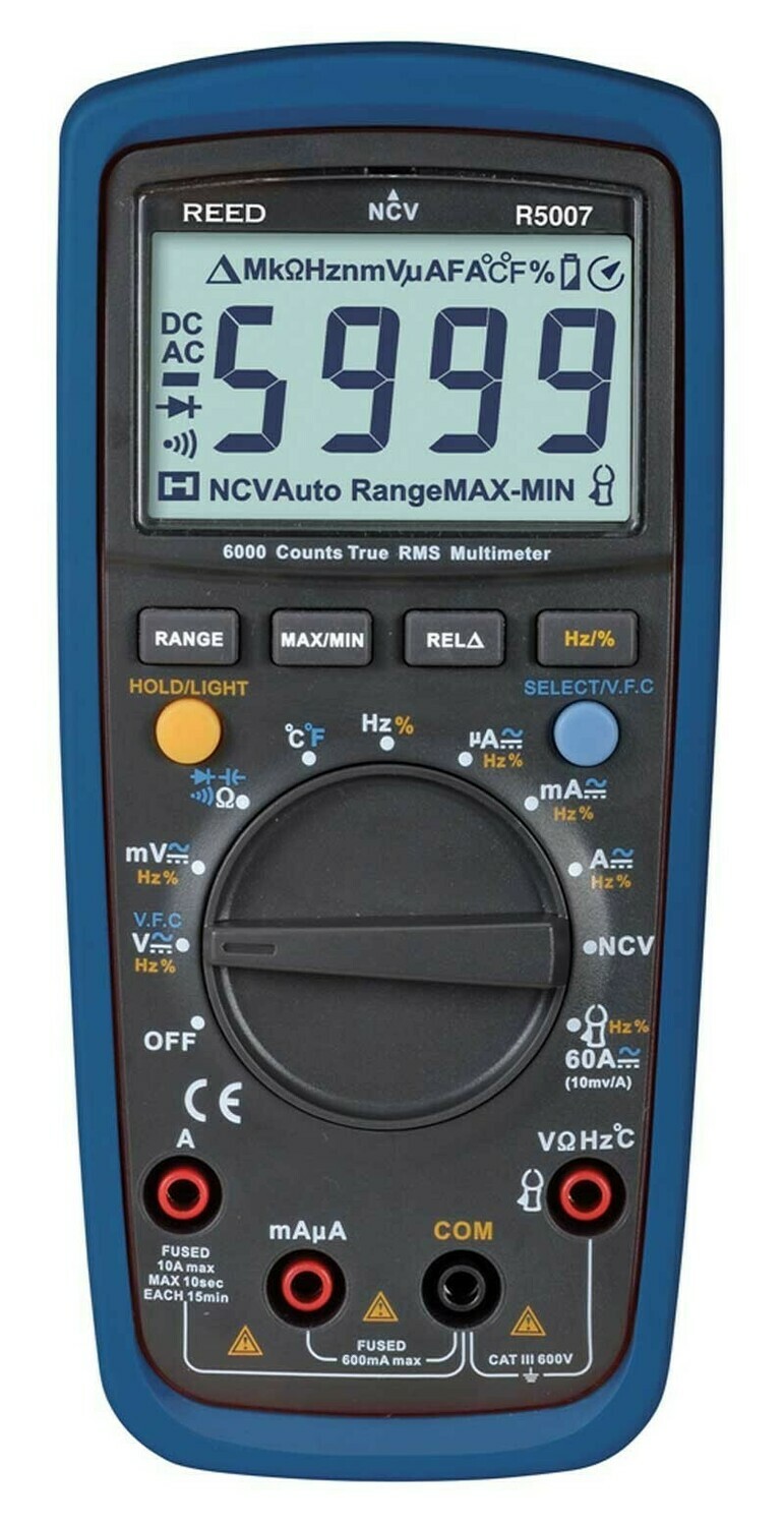 True RMS Digital Multimeter with NCV Model R5007