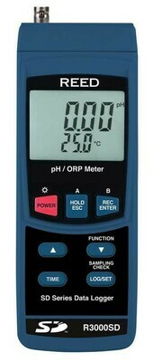 Data Logging pH/ORP Meter Model R3000SD