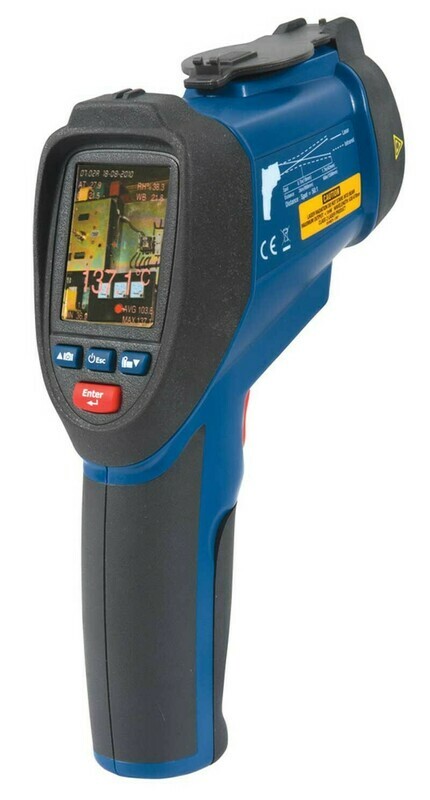 Video Infrared Thermometer, 50:1, 3992F (2200C) Model R2020