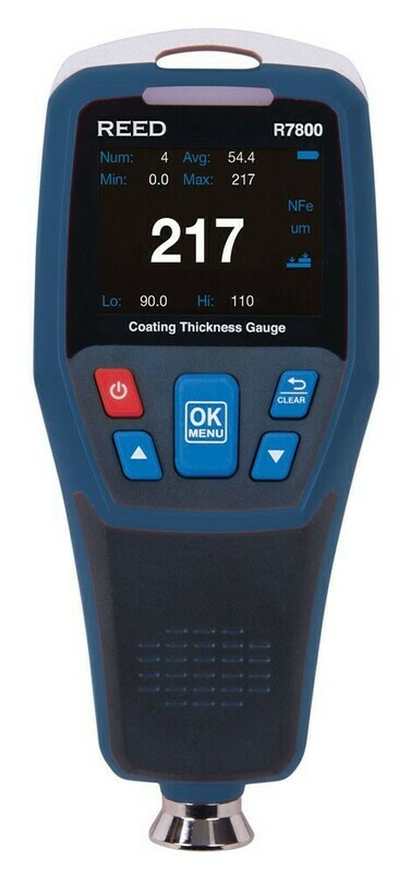 Coating Thickness Gauge w Integrated Probe Model R7800