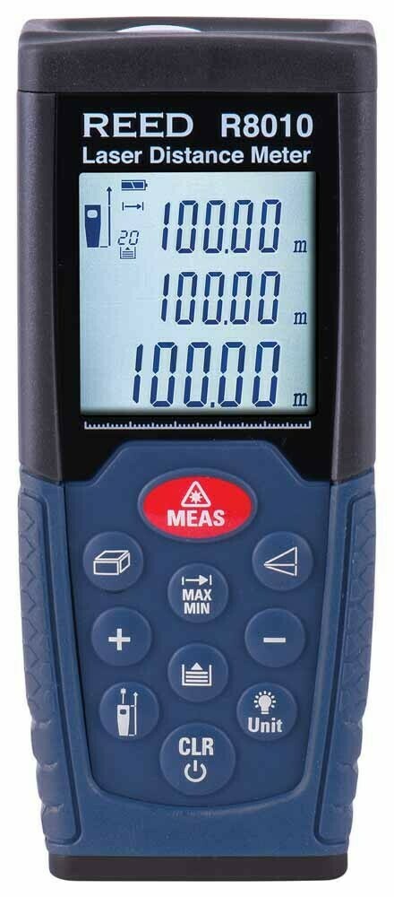 Laser Distance Meter, 328' (100m) Model R8010